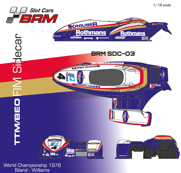 BRM Sidecar - Rothmans