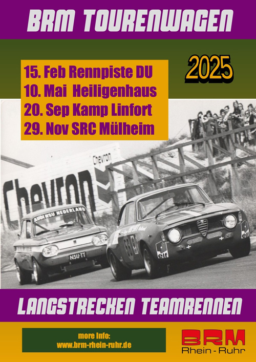 BRM 2025 Rhein-Ruhr Tourenwagen