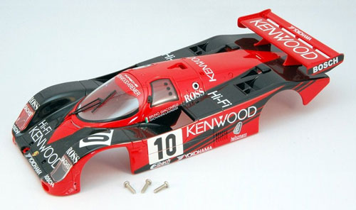 BRM body Porsche 962 Kenwood black/red kit