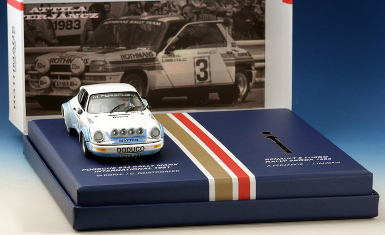 FLY Rothmans Box  Renault R5 + Porsche 911