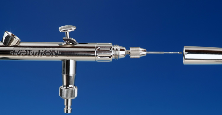 Harder & Steenbeck Airbrush Evolution Silverline fPc Two in One