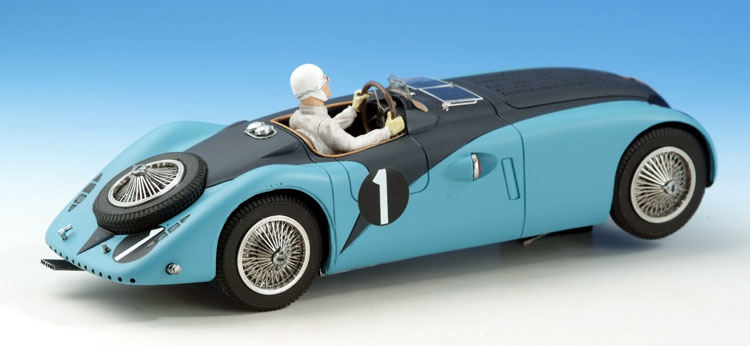 LeMansMiniatures Bugatti 57G # 1  LeMans 1937