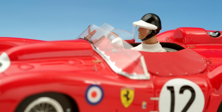 LeMansMiniatures Ferrari 250 TR58  LM 1958 # 12