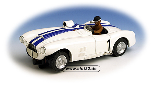 Voiture Slot Racing No Scalectric Jouef/MMK Cunningham Le Mans 1952 - Occasion
