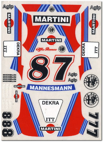 MRE Alfa 155 Martini 
