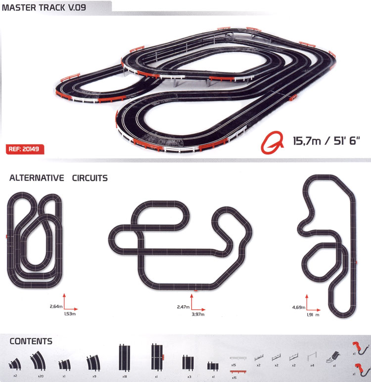 ninco master track set