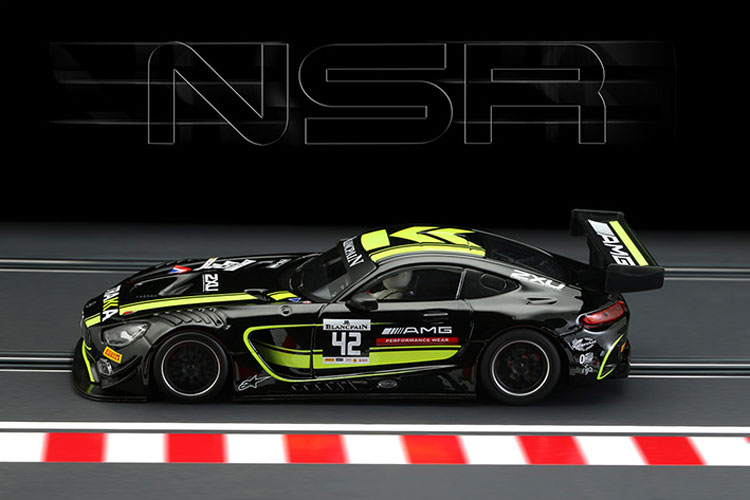 NSR AMG Mercedes GT3 Strakka Racing YELLOW # 42