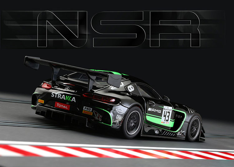 NSR AMG Mercedes GT3 Strakka Racing GREEN # 43
