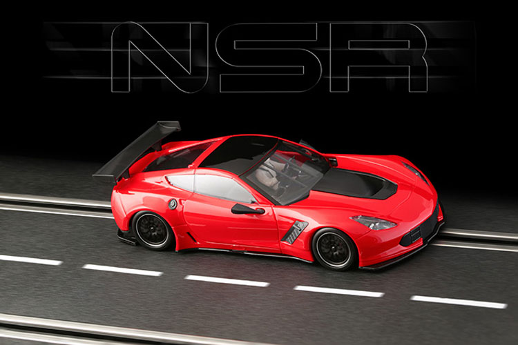 NSR Corvette C7-R  testcar red