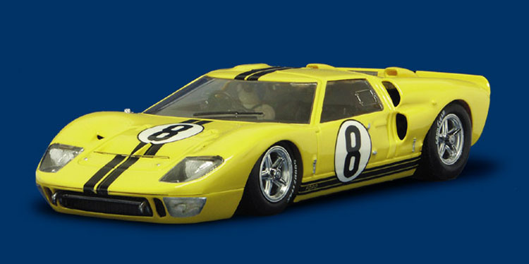 NSR Ford GT 40 # 8 yellow