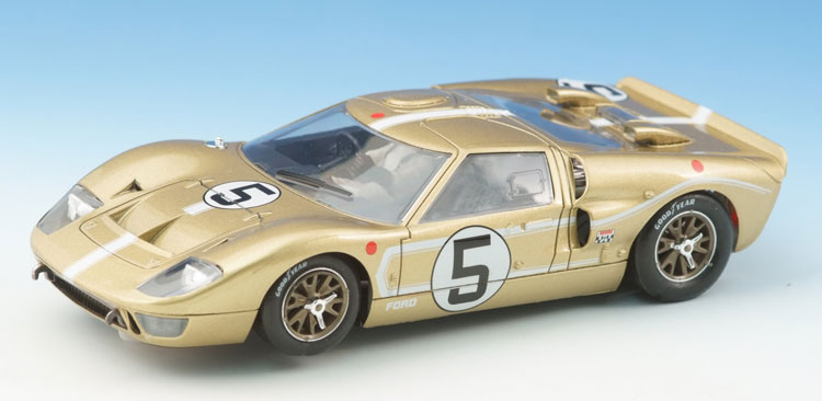 NSR Ford GT 40 # 5 gold  GB limited
