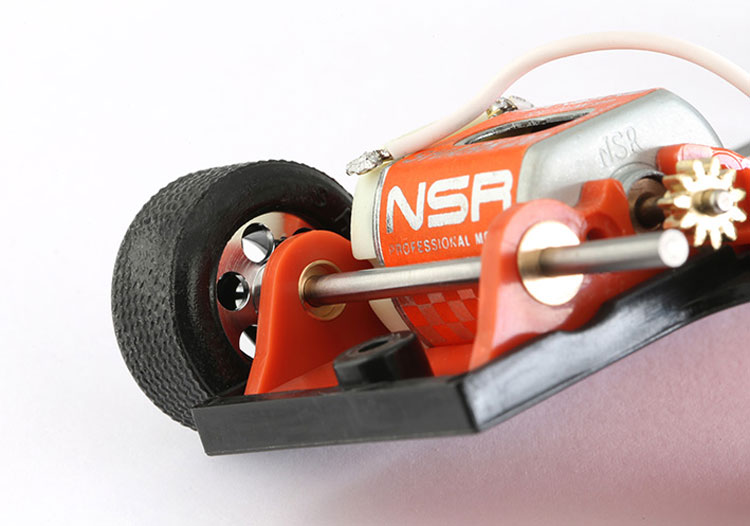 NSR narrowed motorsupport short can soft - blue