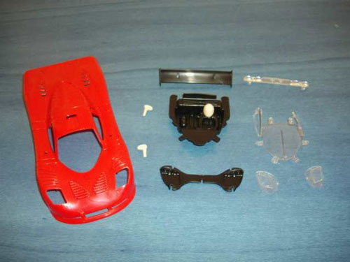 NSR Mosler leight weight body - red