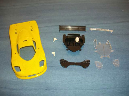 NSR Mosler leight weight body - yellow