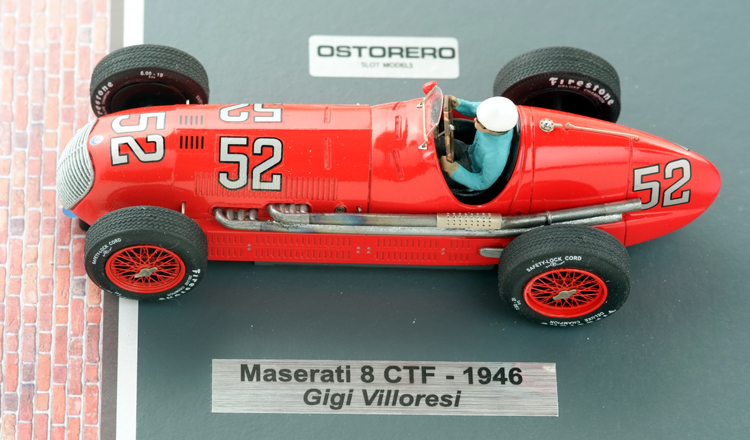 OSTORERO Maserati 8 CTF  # 52 Cor Filipp. red