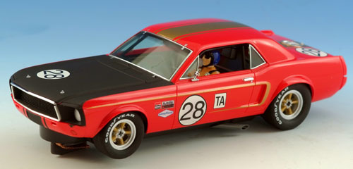 Pioneer Mustang Notchback red # 28