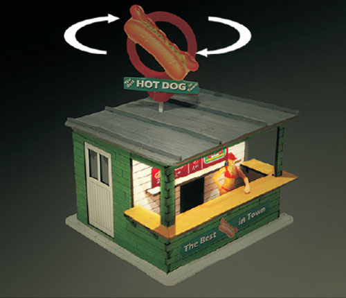  hot dog stand