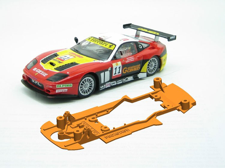 PROSPEED Carrera Ferrari 575  alternative 3D-chassis