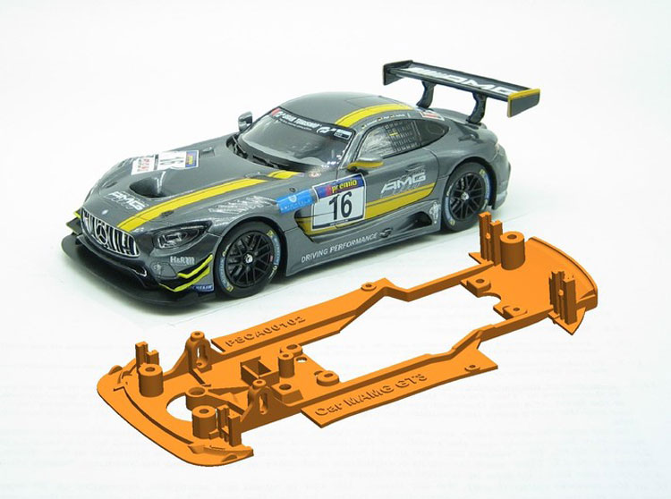 PROSPEED Carrera Mercedes AMG GT3 alternative 3D-chassis