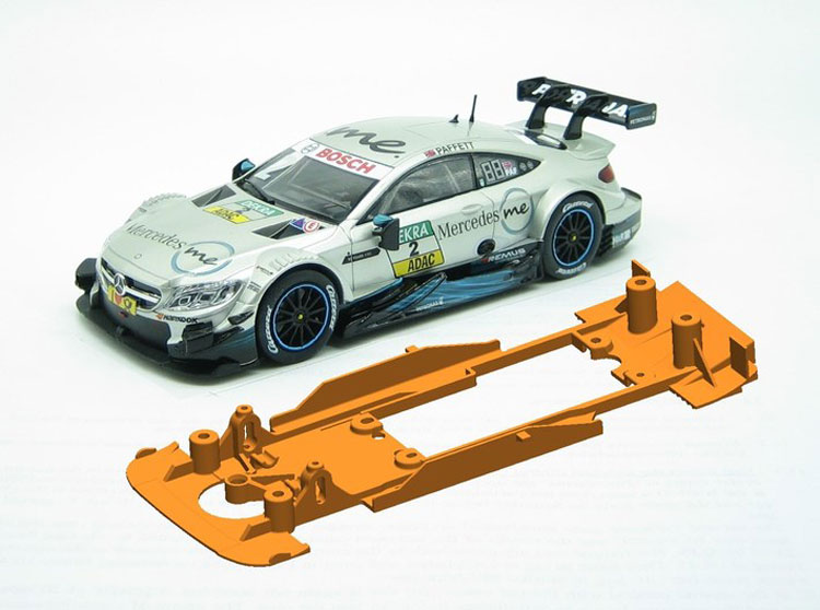 PROSPEED Carrera Mercedes DTM C 63 alternative 3D-chassis