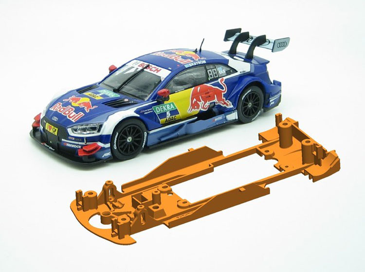 PROSPEED Carrera Audi RS5 DTM alternative 3D-chassis