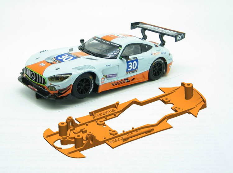 PROSPEED Scalextric AMG  alternative 3D-chassis