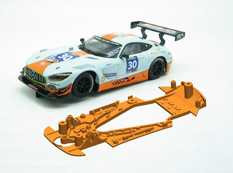 PROSPEED Scalextric AMG  alternative 3D-chassis