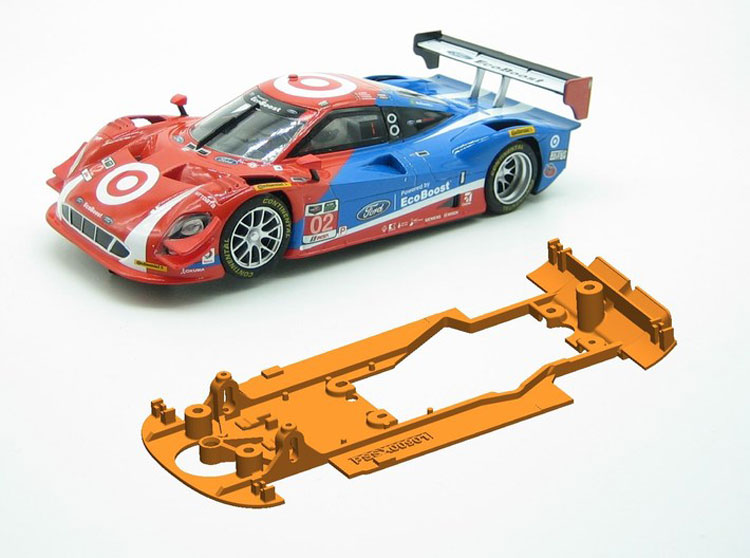 PROSPEED Scalextric Ford GT Daytona alternative 3D-chassis