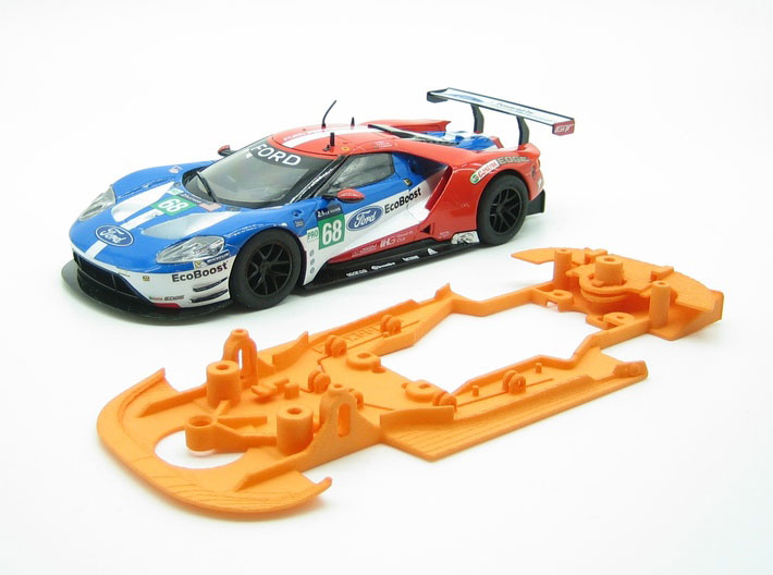 PROSPEED Scalextric Ford GT alternative 3D-chassis