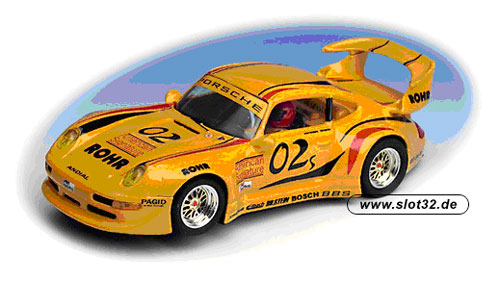 PRS Porsche GT2 Rohr yellow