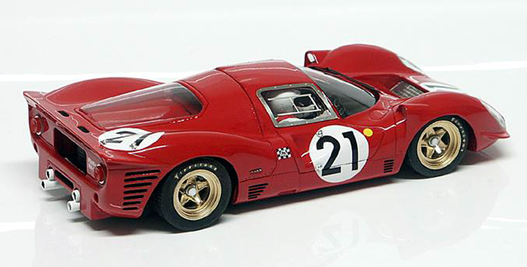 Racer Ferrari 330P4 LeMans 1967 #21