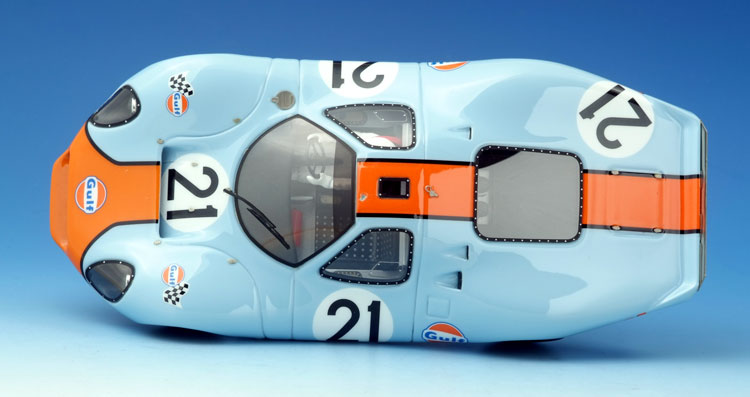 Racer Ford P68 # 21 Gulf Limited