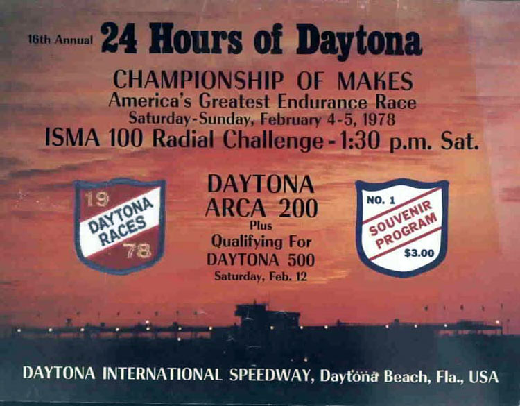  about Daytona 1978