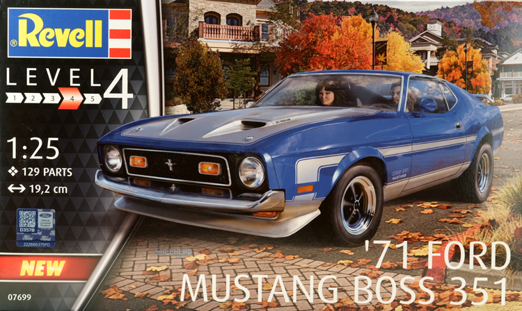 REVELL Bausatz Ford Mustang Boss 351