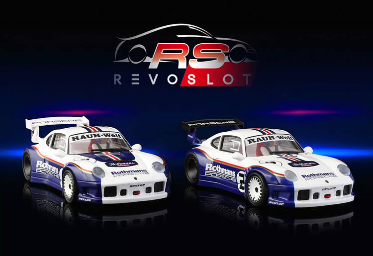 RevoSlot Porsche GT2  Rothmans # 2