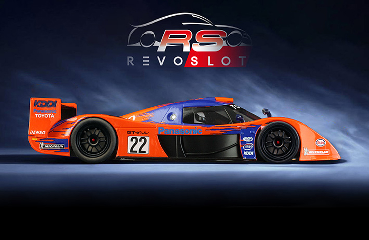 RevoSlot Toyota GT 1 Club  orange-blue