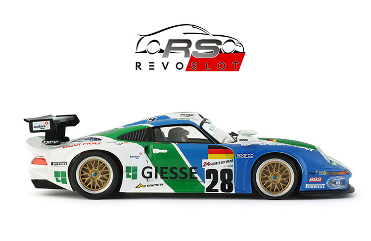 RevoSlot Porsche GT1  Giesse # 28 LeMans 1997