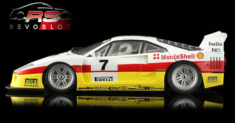 RevoSlot Ferrari F40 MonteShell # 7