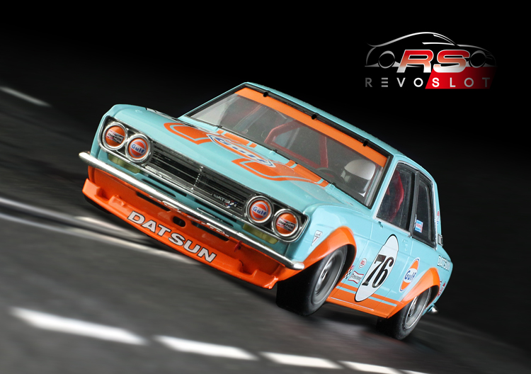RevoSlot Datsun 510  Gulf # 76