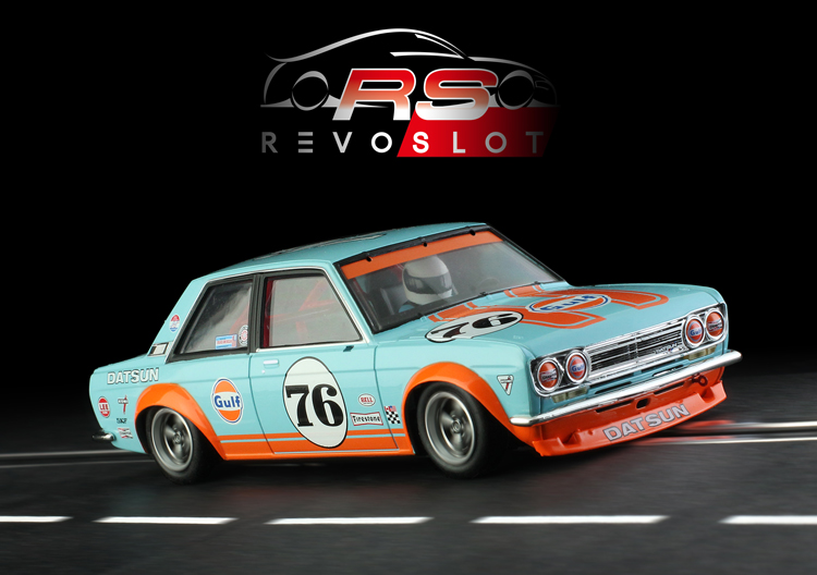 RevoSlot Datsun 510  Gulf # 76