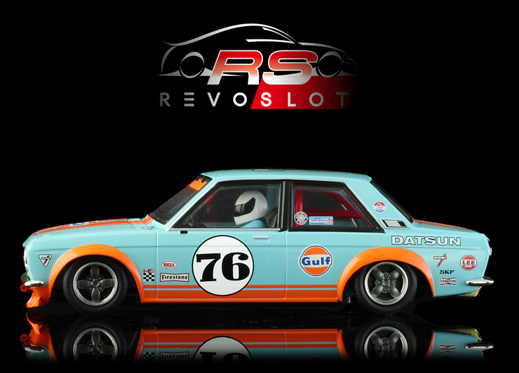 RevoSlot Datsun 510  Gulf # 76