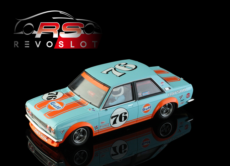 RevoSlot Datsun 510  Gulf # 76