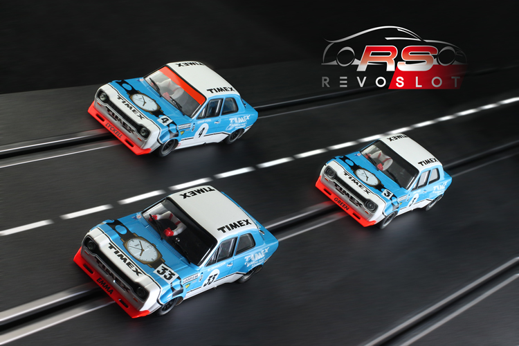 RevoSlot Ford Escort MK I  Timex triple set