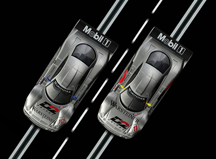 RevoSlot Mercedes CLK - GTR  twin box