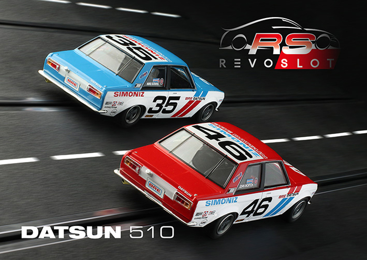RevoSlot Datsun 510  Double Pack 36 + 46  BRE