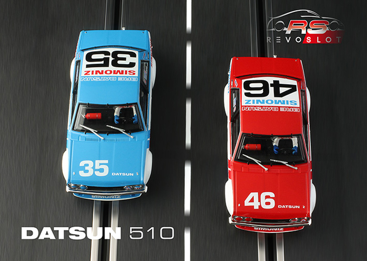 RevoSlot Datsun 510  Double Pack 36 + 46  BRE