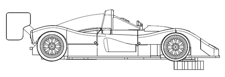 RevoSlot Ferrari 333 KIT version C