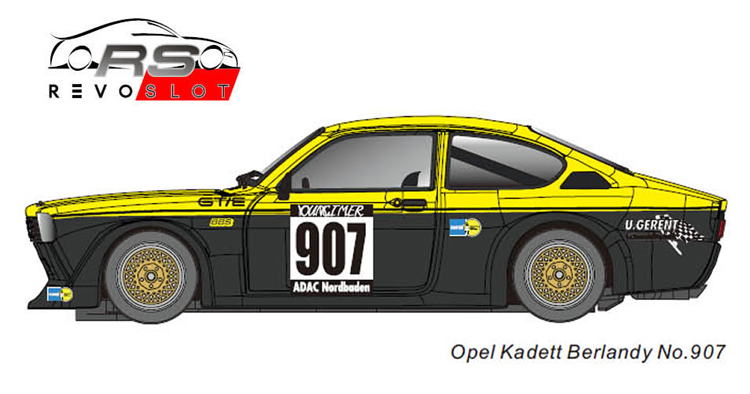RevoSlot Opel Kadett  Berlandy # 907