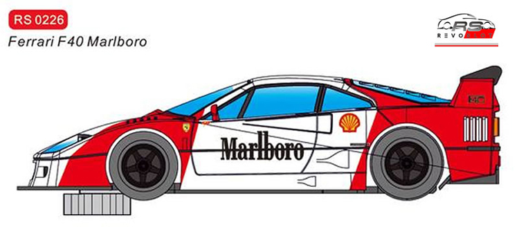 RevoSlot Ferrari F40 Marlboro