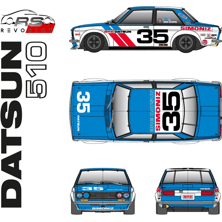 RevoSlot Datsun 510  # 35